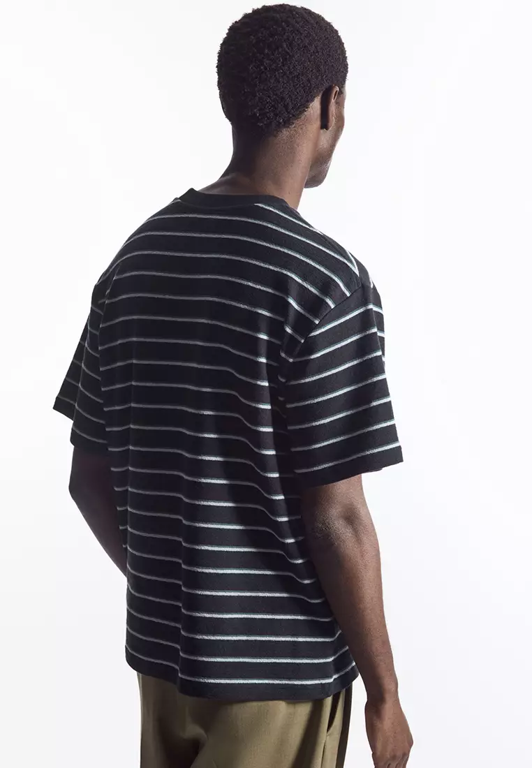 Striped Bouclé T-Shirt