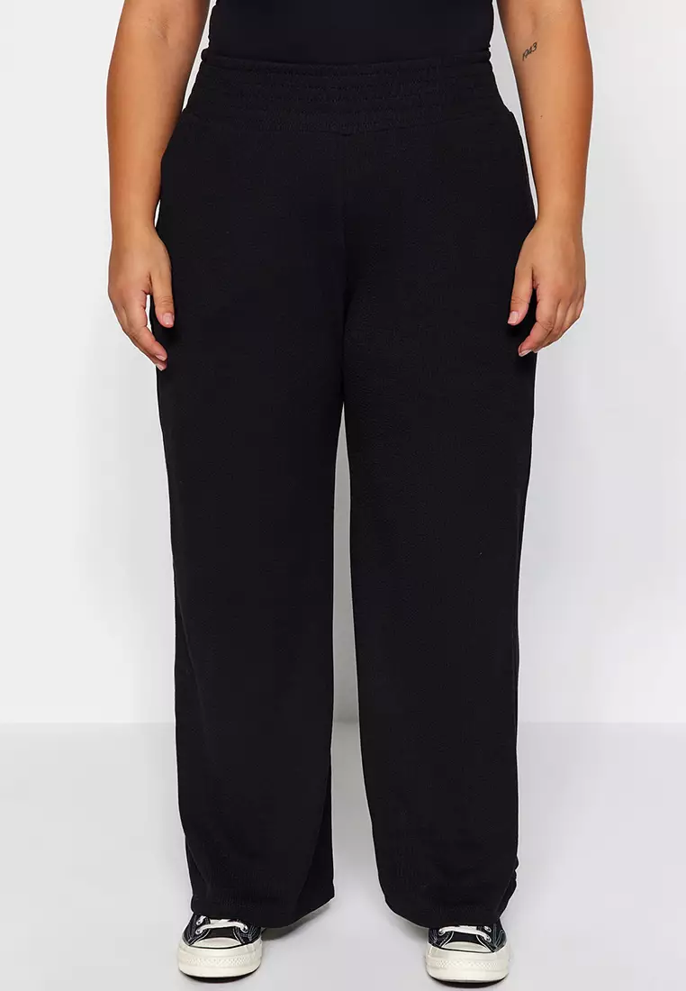 Plus Size High Waist Pants