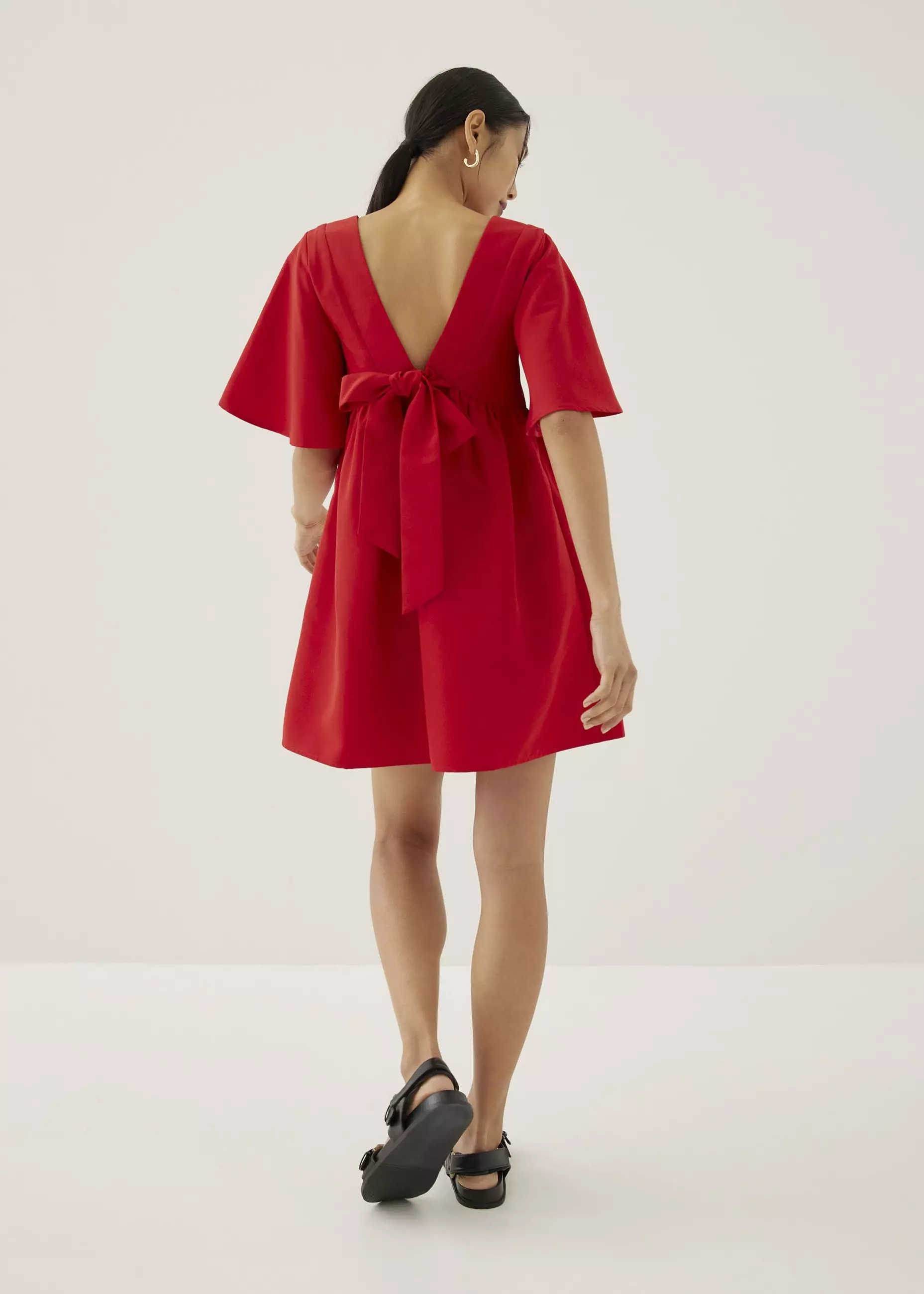 Dress Wanita - Danikka Babydoll Swing Mini Dress