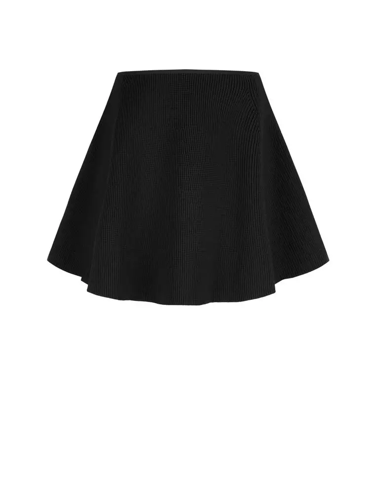 A-Line Short Waist Skirt