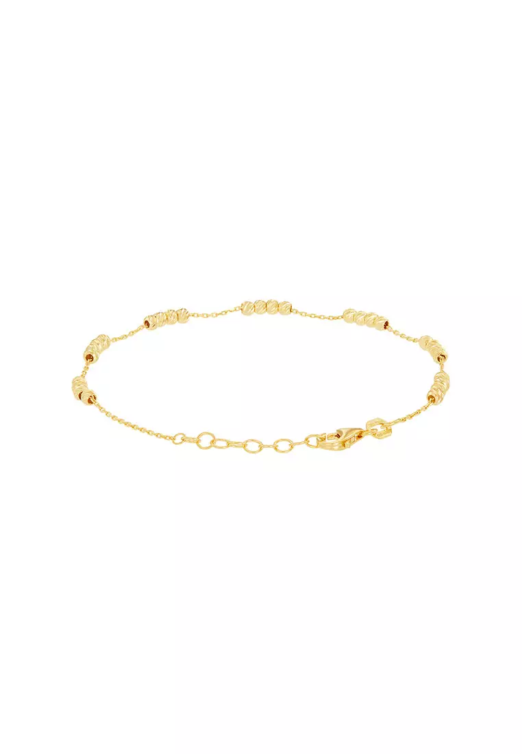 HABIB 585/14K Yellow Gold Bracelet AT-21-B0102