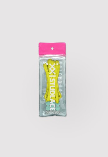 Jual Studlace Tali Sepatu Elastis Mix Match Mint Green X Yellow Original Zalora Indonesia