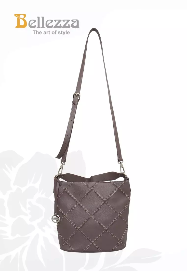 Bellezza Handbag CZ234 Grey