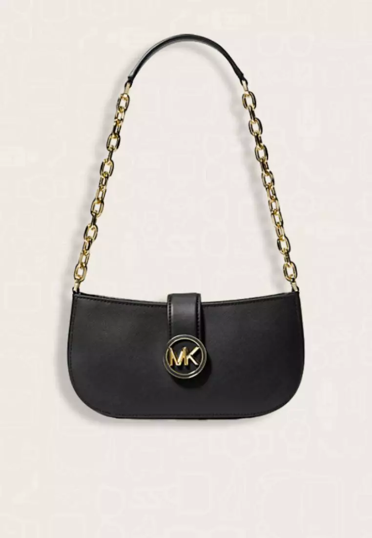 Jual Michael Kors Michael Kors Carmen Small Shoulder Bag Black