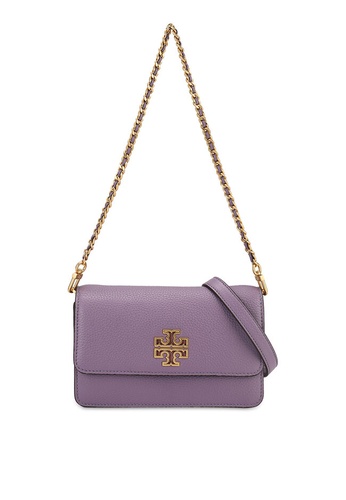 Tory Burch Britten Convertible Crossbody Bag With Gold Hardware |  .ng