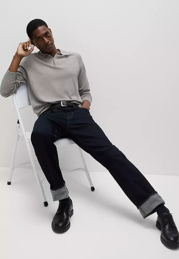 Cotton Rich Knitted Polo Shirt