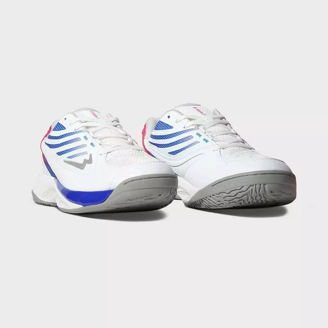 Eagle Sepatu Badminton Driva Flow - PUTIH/MULTIWARNA
