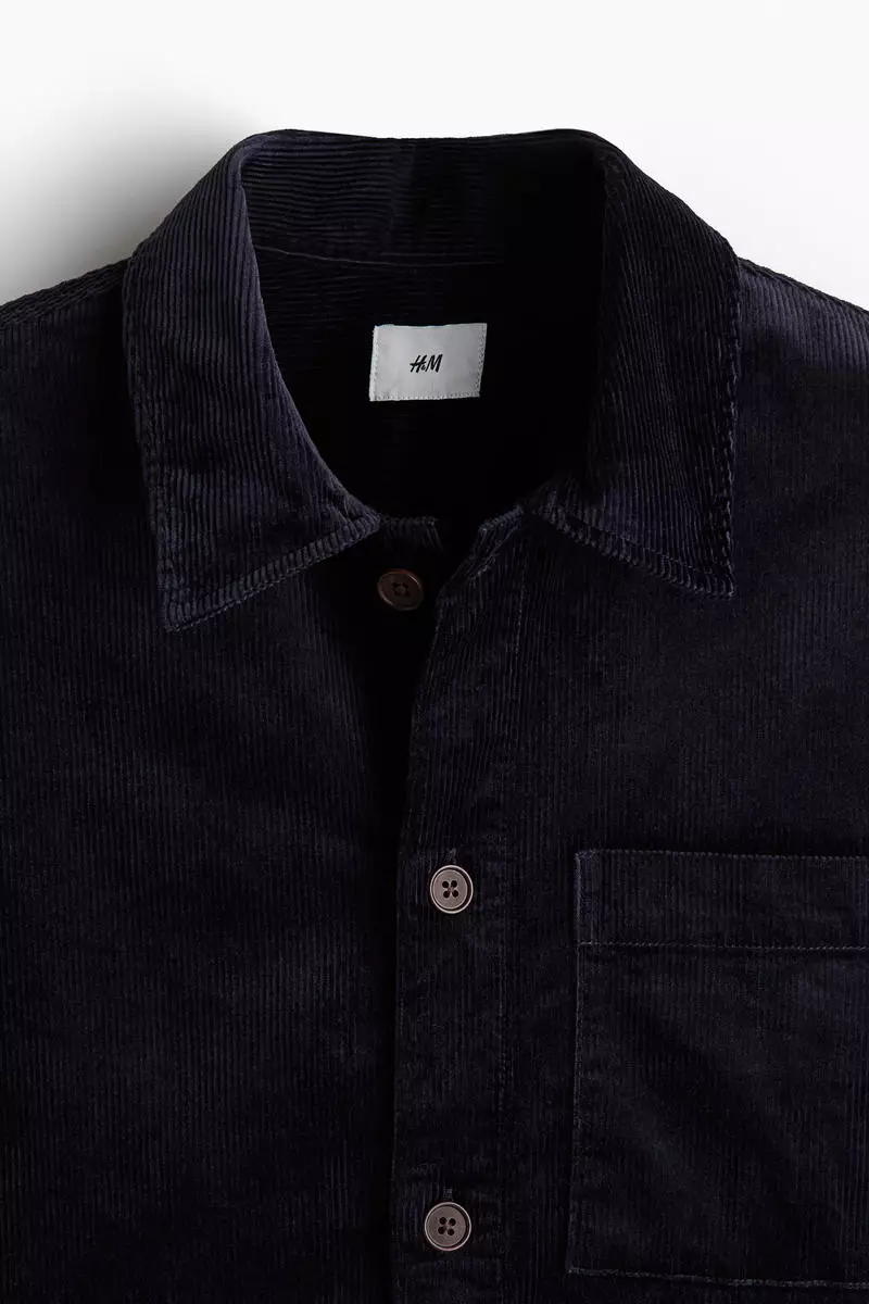 Regular Fit Corduroy overshirt
