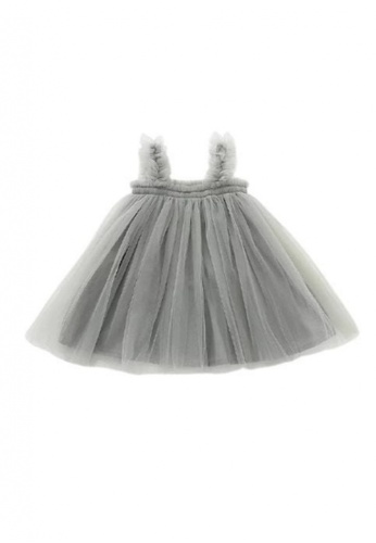 RAISING LITTLE grey Rowela Dress- Grey 41062KA50346FCGS_1