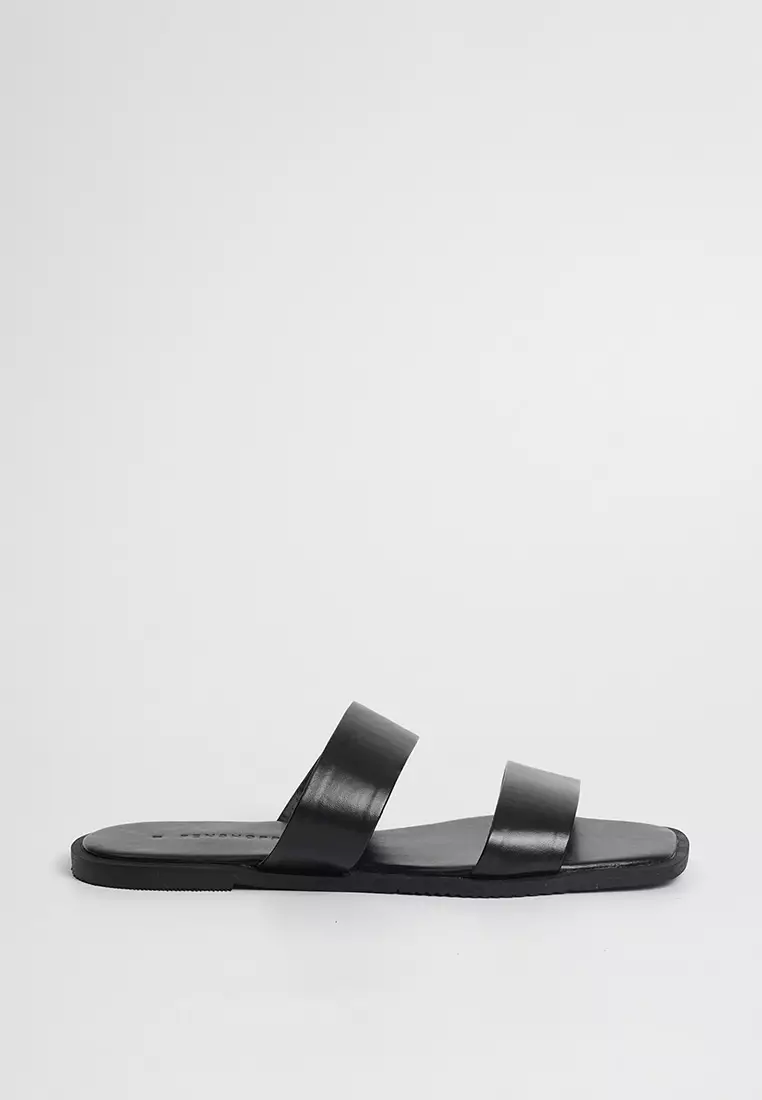 Discount on Penshoppe  shoes - SKU: Women's Two Strap Sandals with Buckle