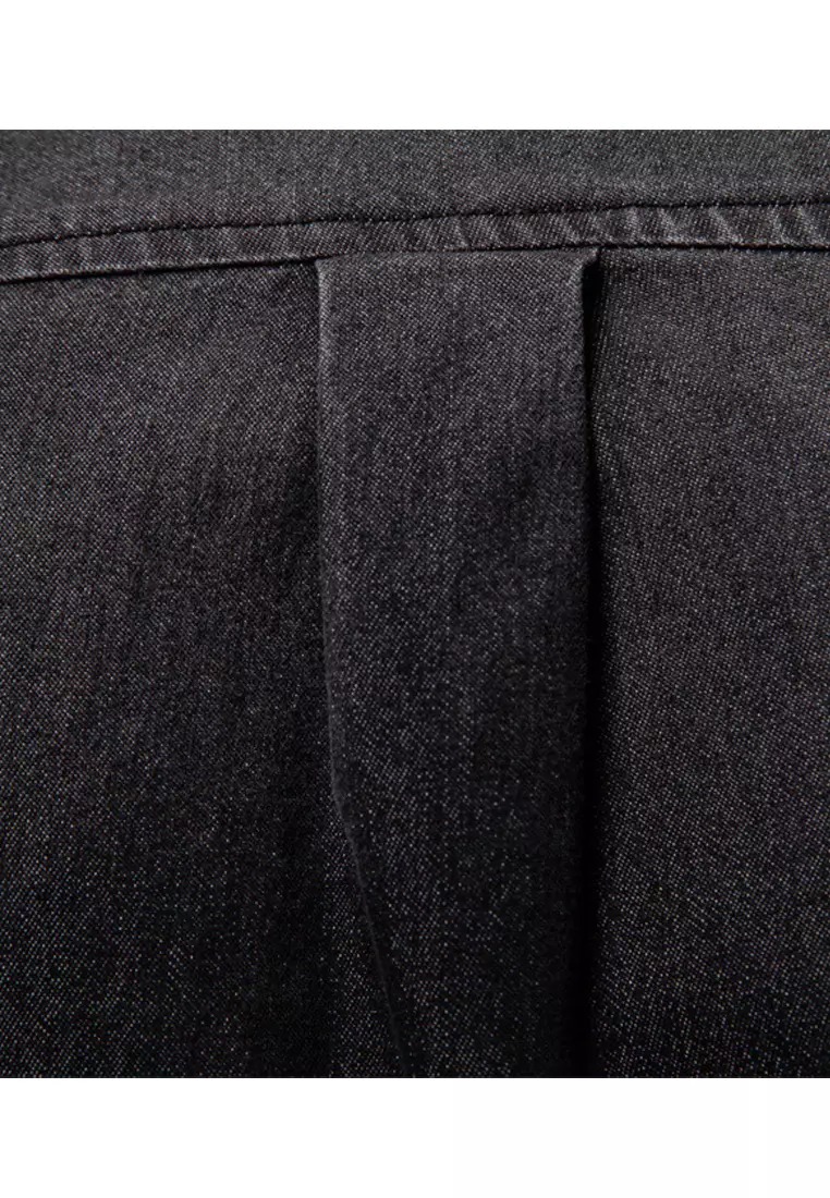 Slim Long Sleeve Denim Shirt AX6036