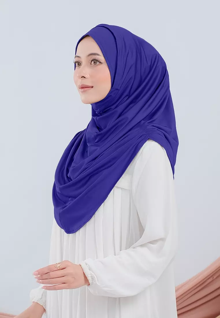 HIJAB INSTAN VALEEQA - ROYAL BLUE