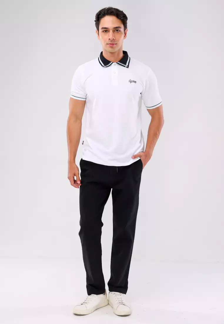 Collared Shirt Jacquard