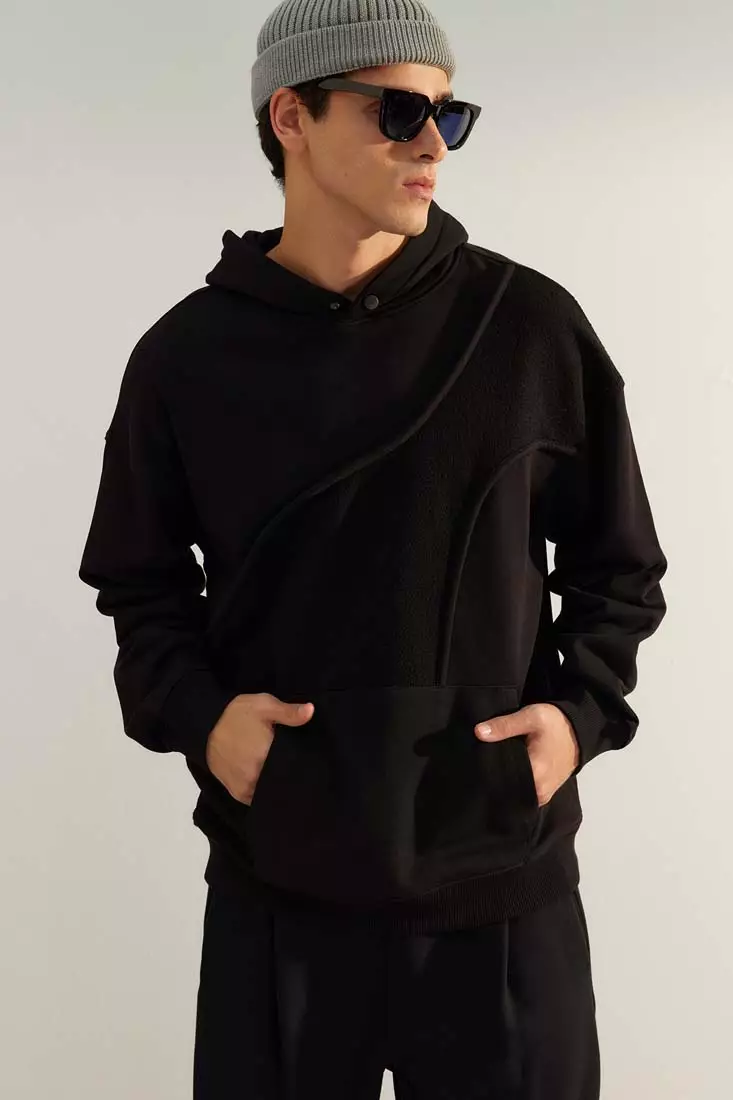 Mens hot sale hooded jumper