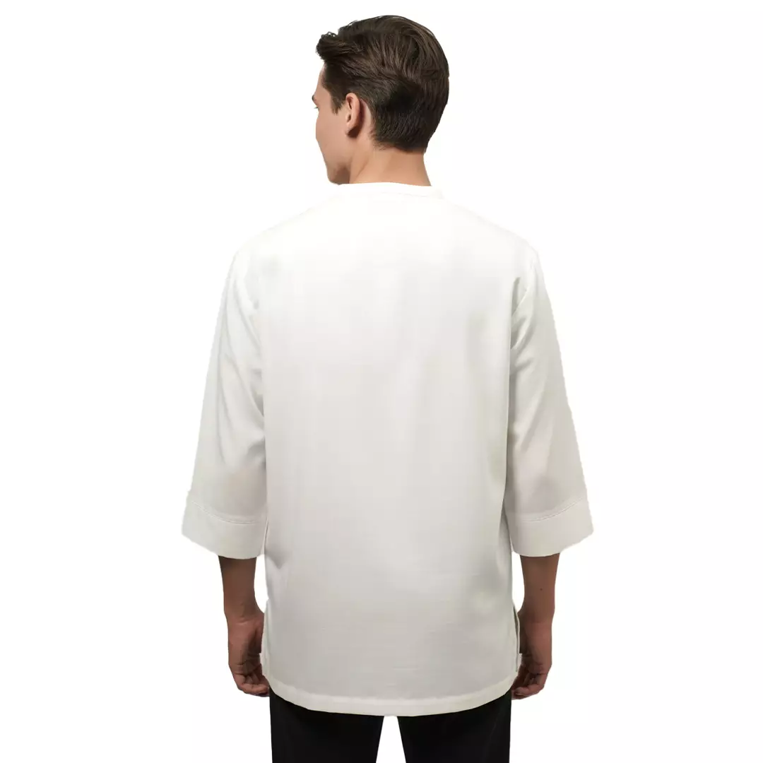 Rabbani - Kemeja Koko Longgar Muslim Pria Dewasa Marivat Exclusive - Off White