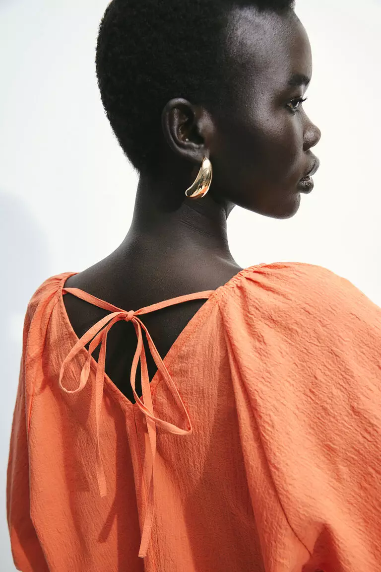 Tie-belt dress