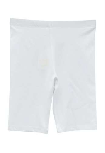 LC WAIKIKI white Elastic Waist Cotton Girl Short Leggings 28EEBKAC47BACAGS_1