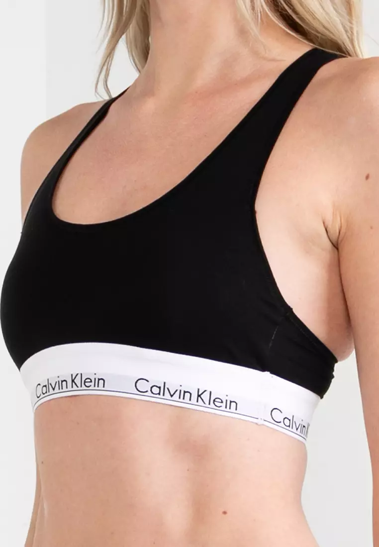 2-Pack Modern Cotton Lightly Lined Bralette - Calvin Klein Underwear