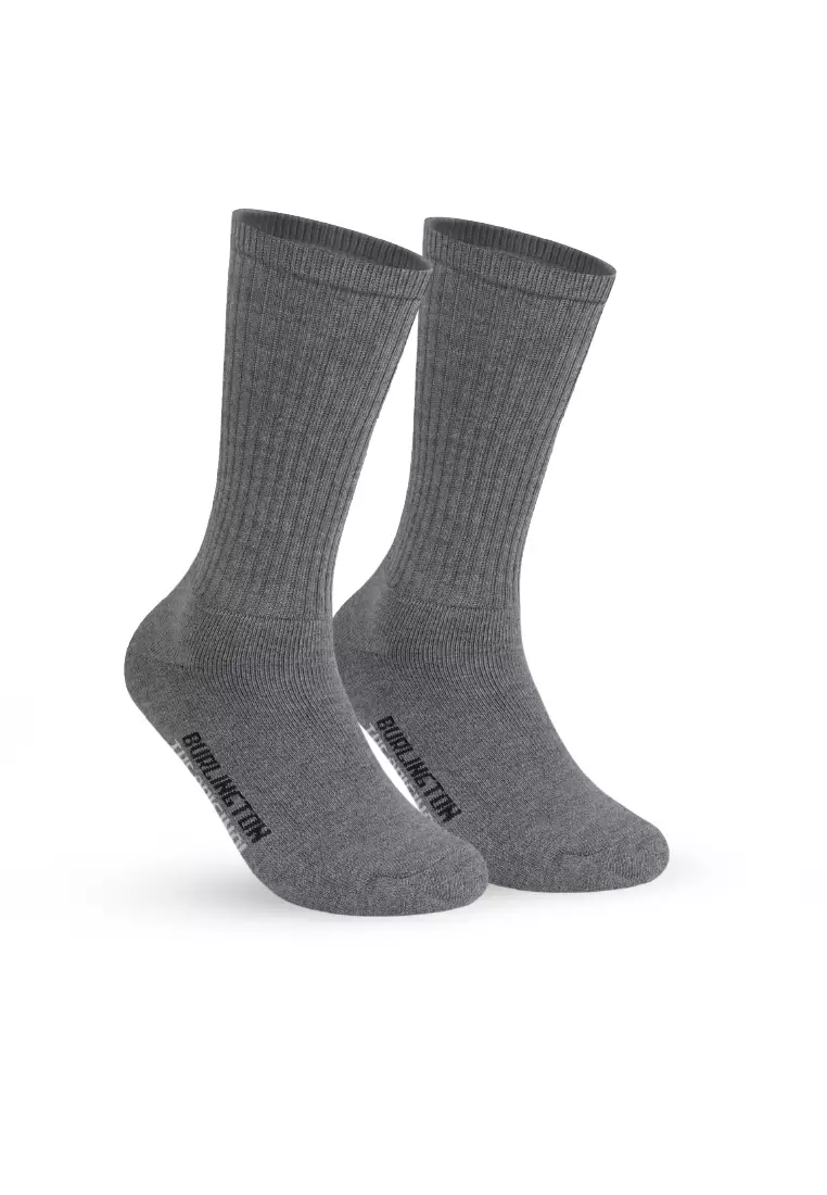 Men's Cotton Thick Sports Crew Socks 3 pairs in a pack 0250