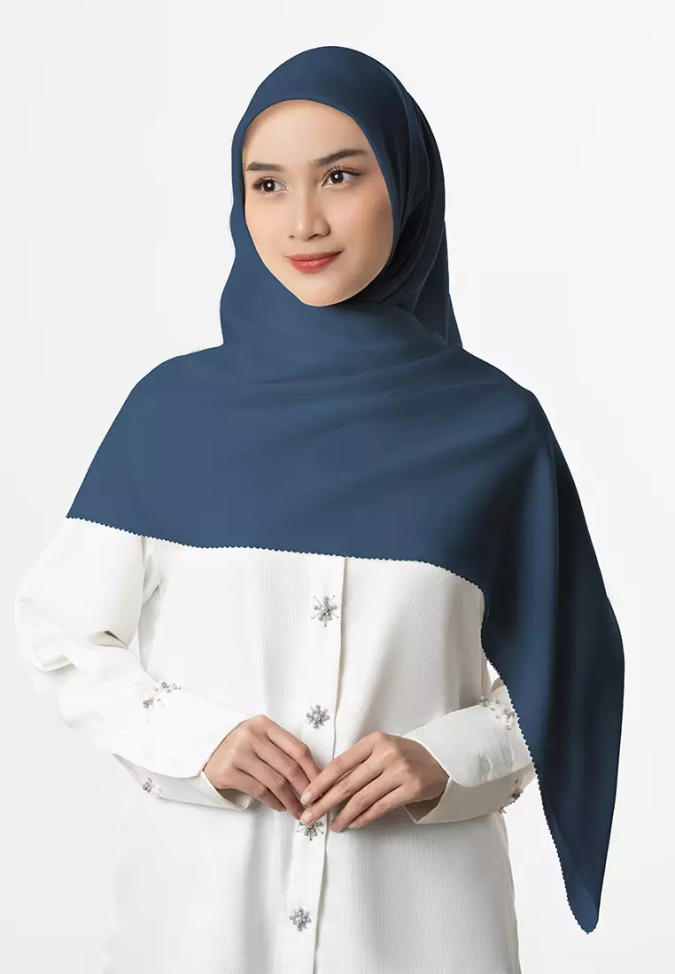 Jenna & Kaia - Sada Scarf Marlin - Hijab Kerudung Segi Empat