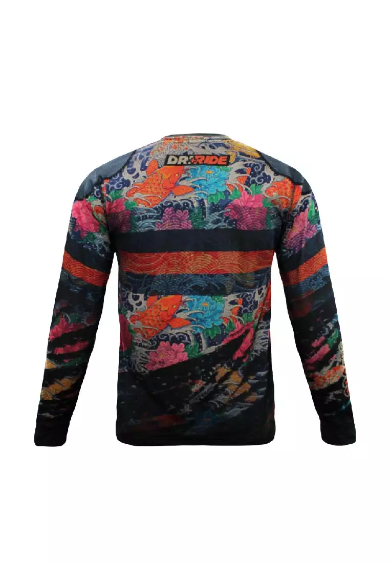 Dri Plus Men's Japanese Doripurasu Motorcycle Dri Jersey Long Sleeve 1 Piece DMSRL2401