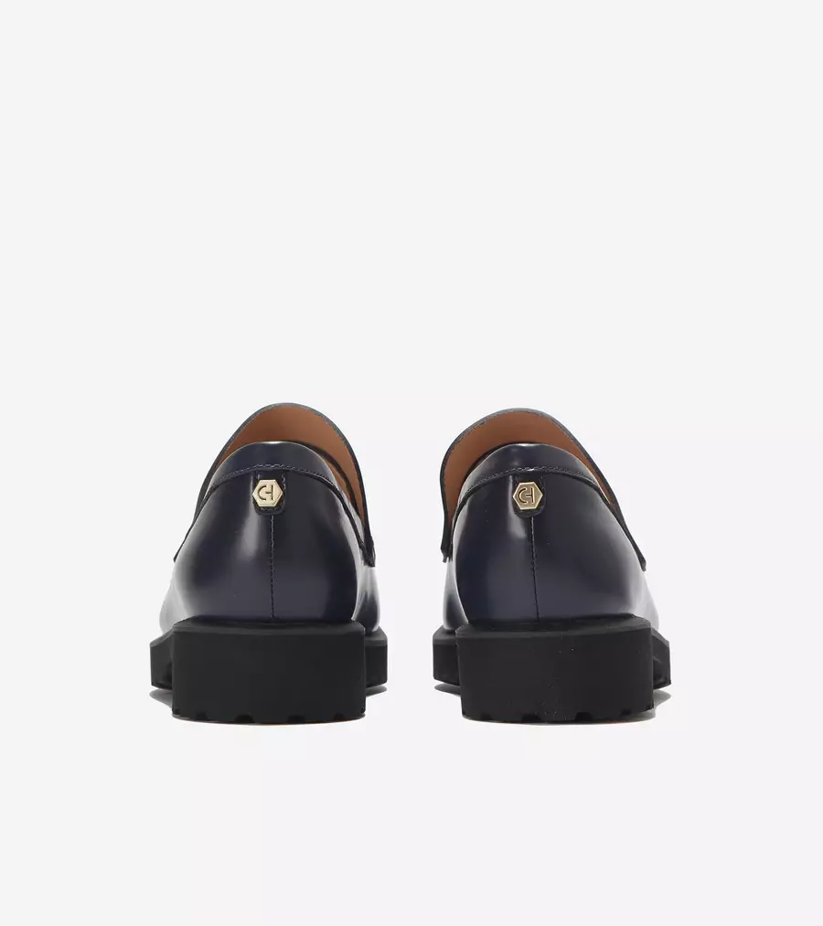 Cole Haan Woman Geneva Loafer - Sepatu Wanita (Biru)