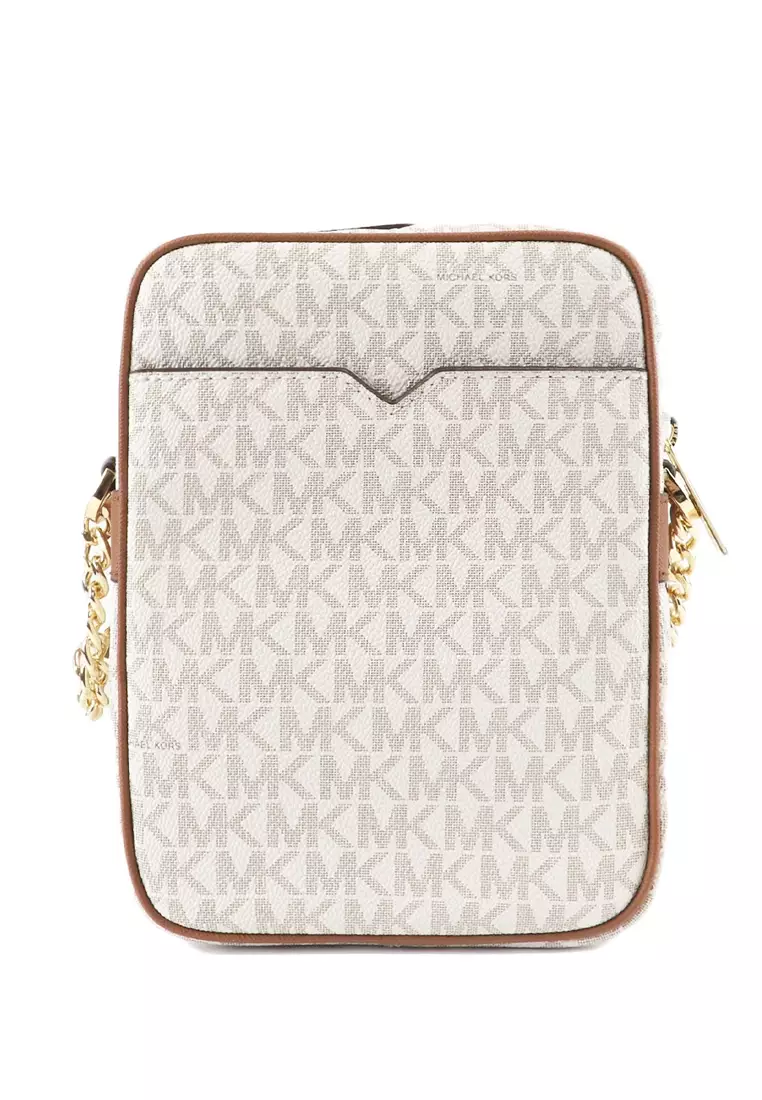 Michael kors jet set travel tote vanilla hot sale