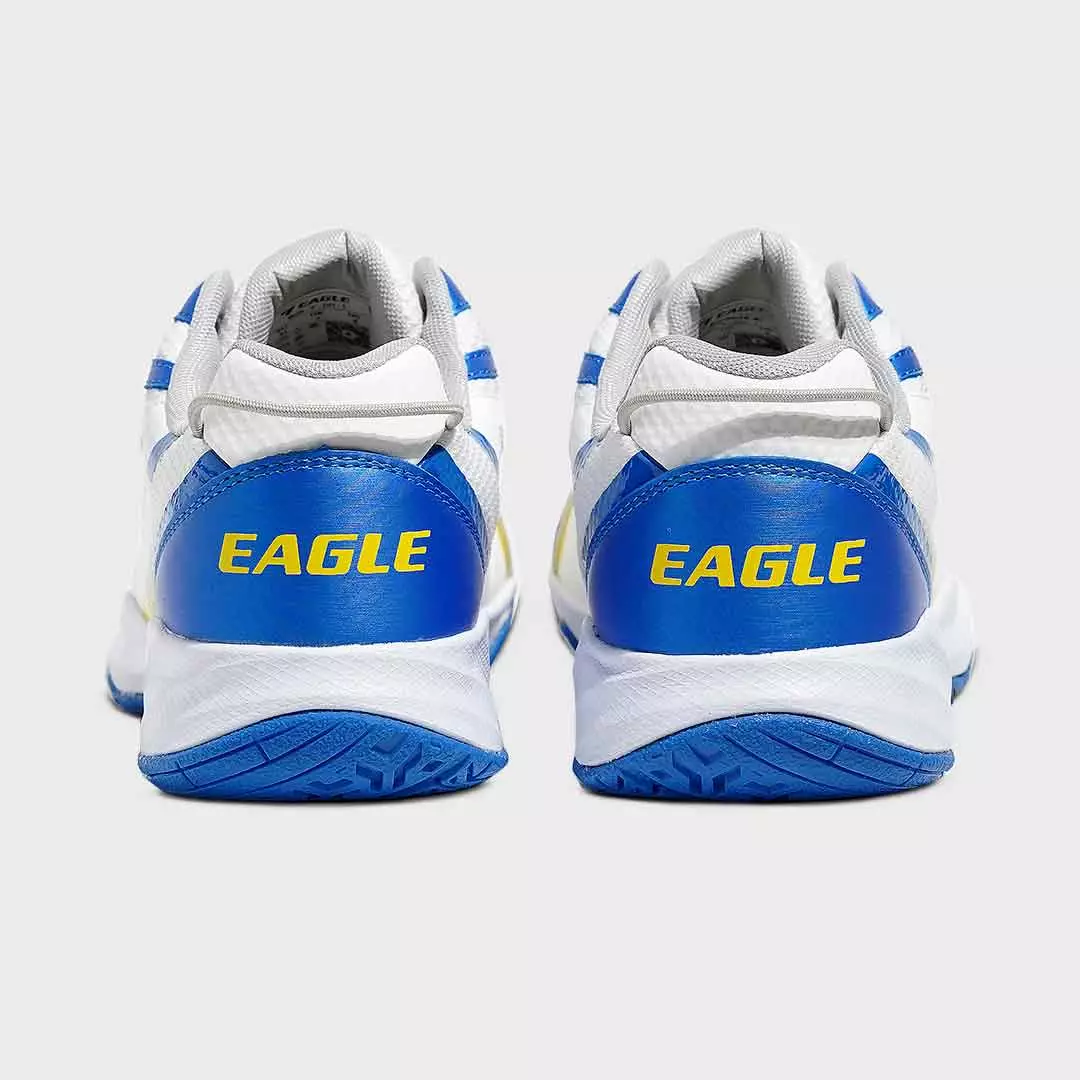 Eagle Sepatu Badminton FlowLine - PUTIH/MULTIWARNA