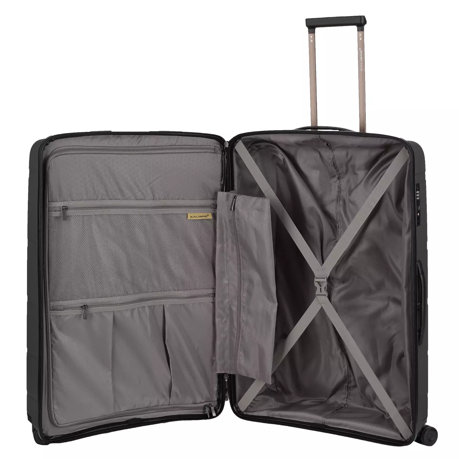 Koper Hardcase Kalibre Luggage Black Size M 24 Inch 930100000