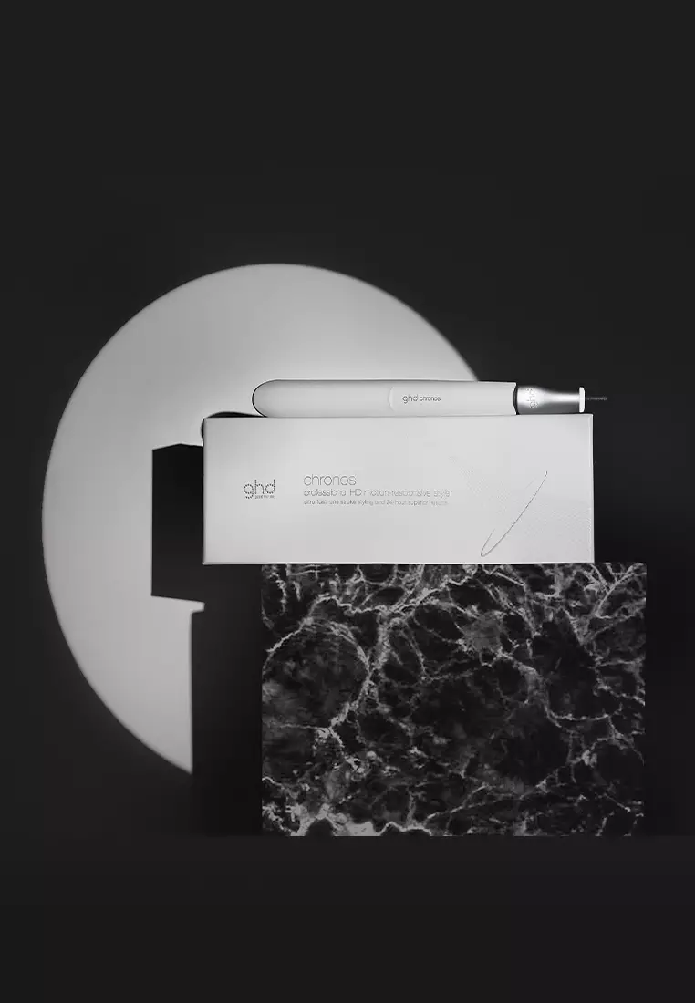 GHD Chronos高清亮澤造型夾-白色