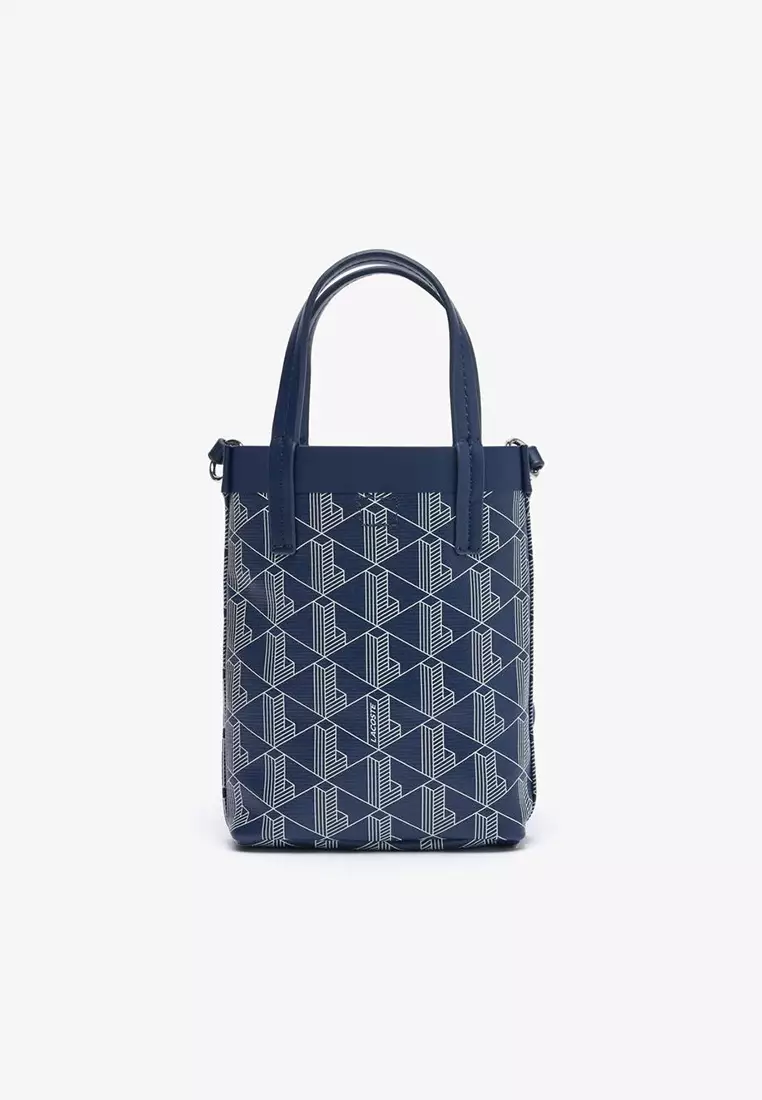 Zely Coated Canvas Monogram Mini Tote