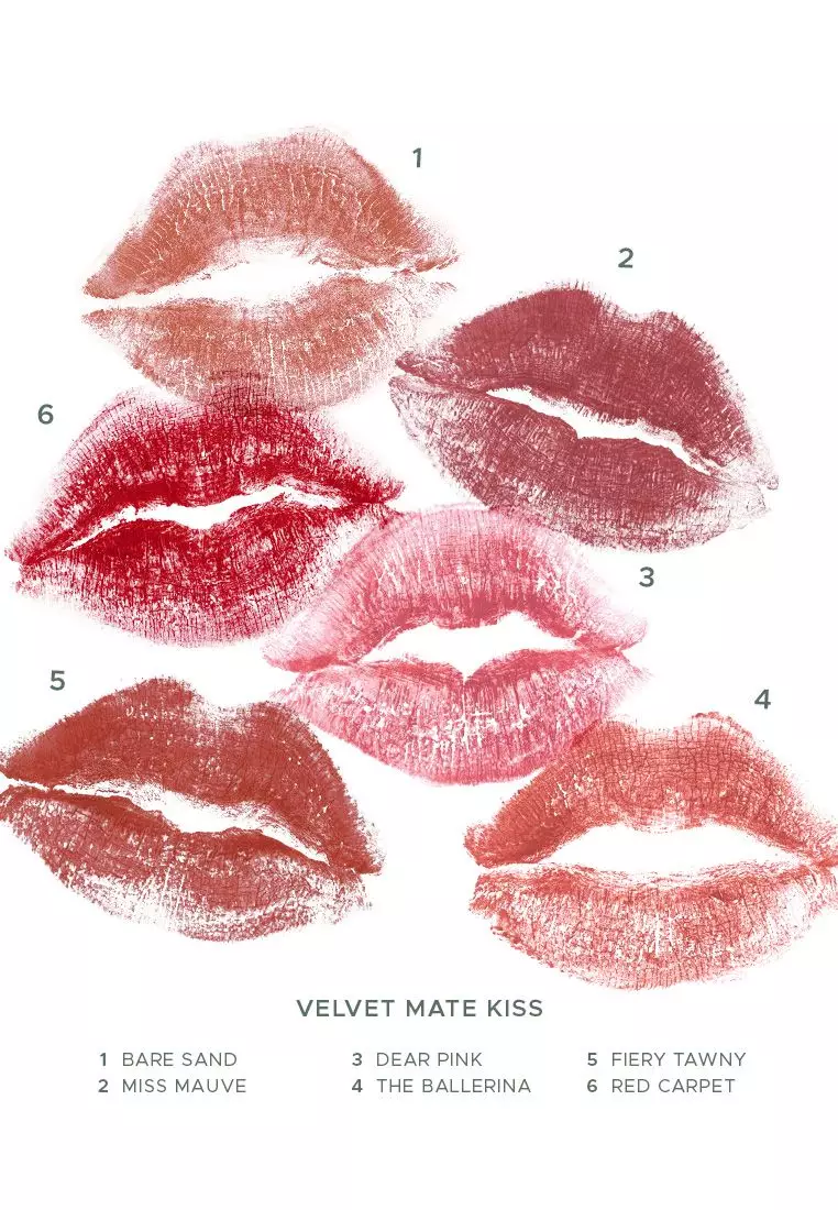 Velvet Matte Kiss Bullet Lipstick in The Ballerina