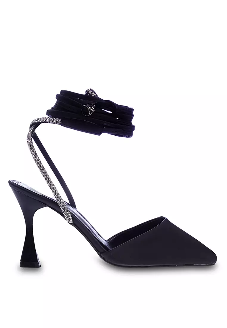 Discount on Trendyol  shoes - SKU: Rhinestones Strappy High Heels