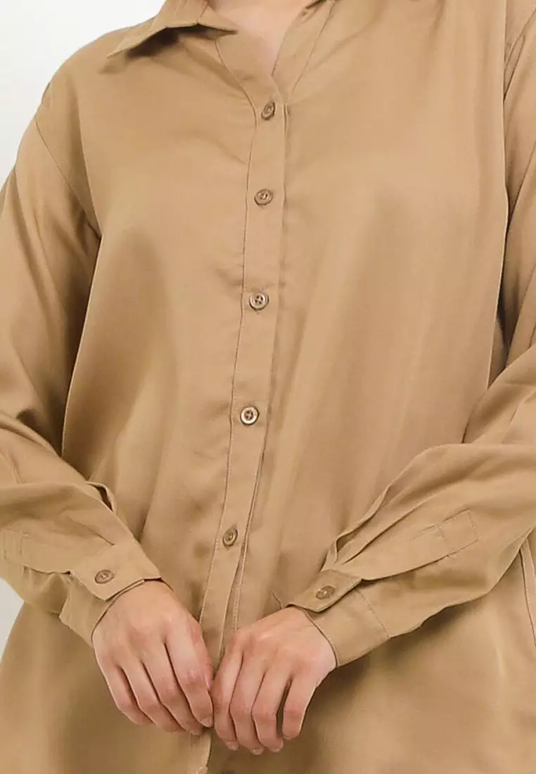 Femme Kemeja Body Fit