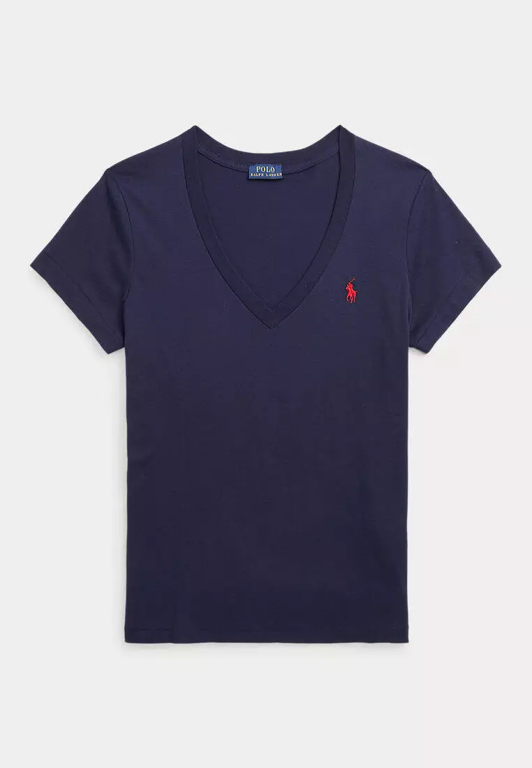 Buy Polo Ralph Lauren Polo Ralph Lauren Women Cotton Jersey V-Neck