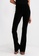 TOPSHOP black Stretchy Cord Flared Trousers ED605AA3DC988BGS_1