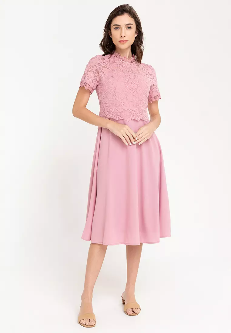 Ceona Twofer Lace Dress