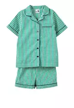 Deep Mint/Gingham