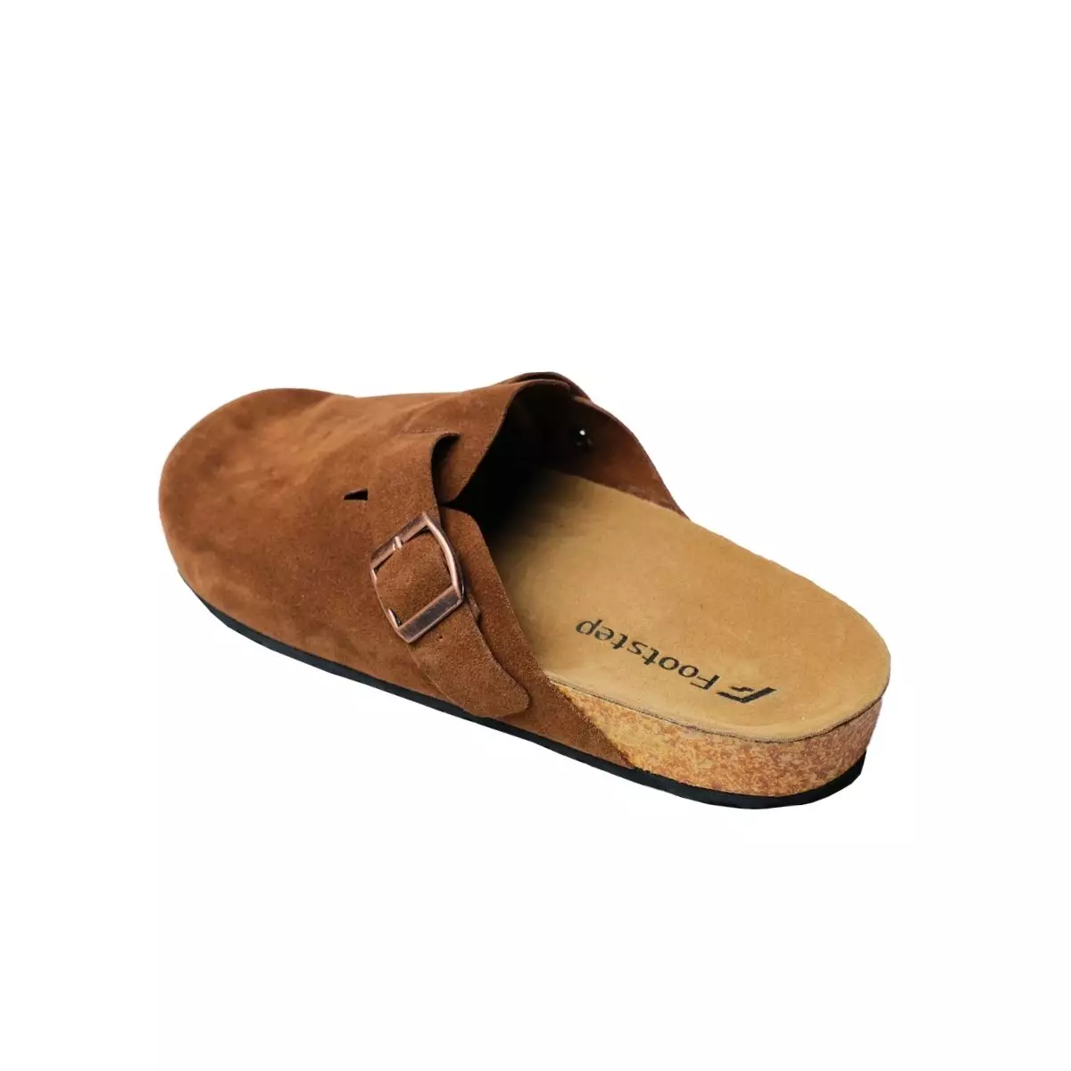Footstep Footwear Sandal Casual Pria Giga Suede Brown Original