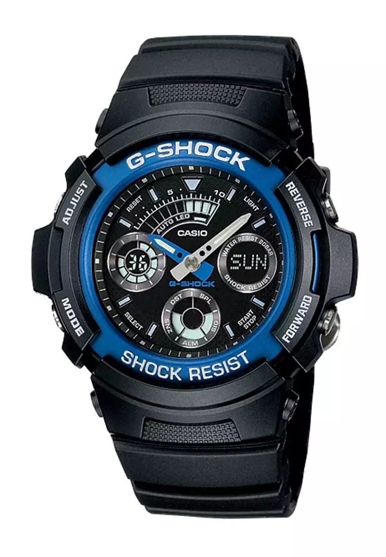 Casio g shock sale watch blue