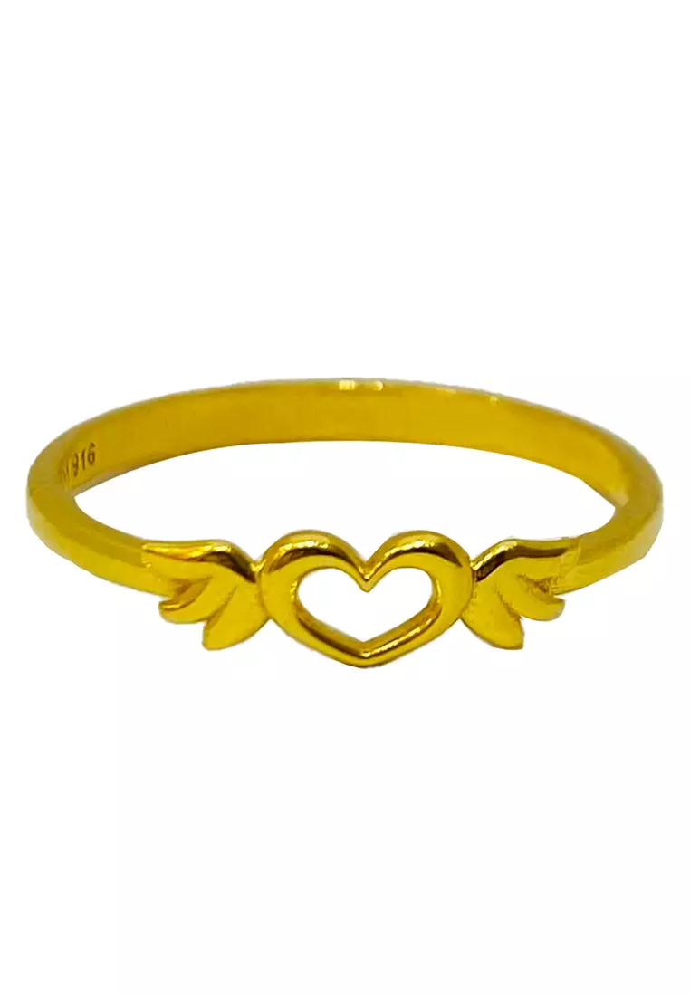 LITZ 916 (22K) Gold Ring LGR0158-SZ11/1.46g+/-