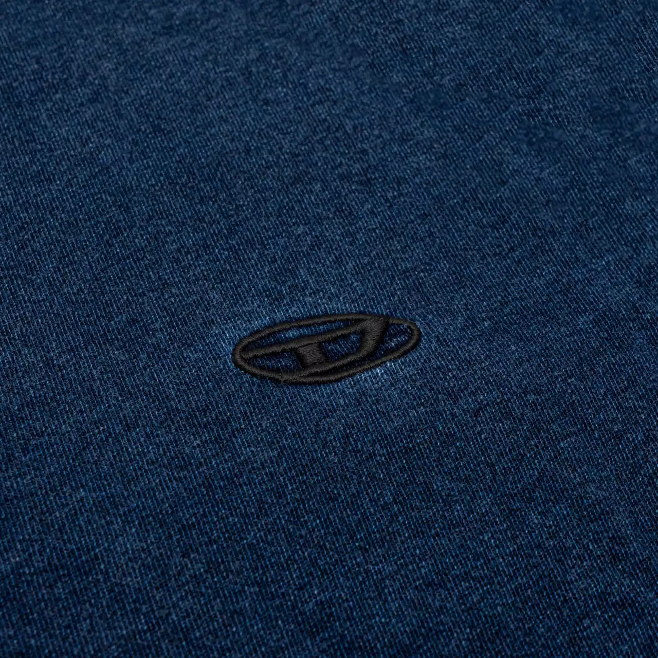 T-Swind New Slim Fit Oval D logo Contrasting Cover Stitching Polo Blue