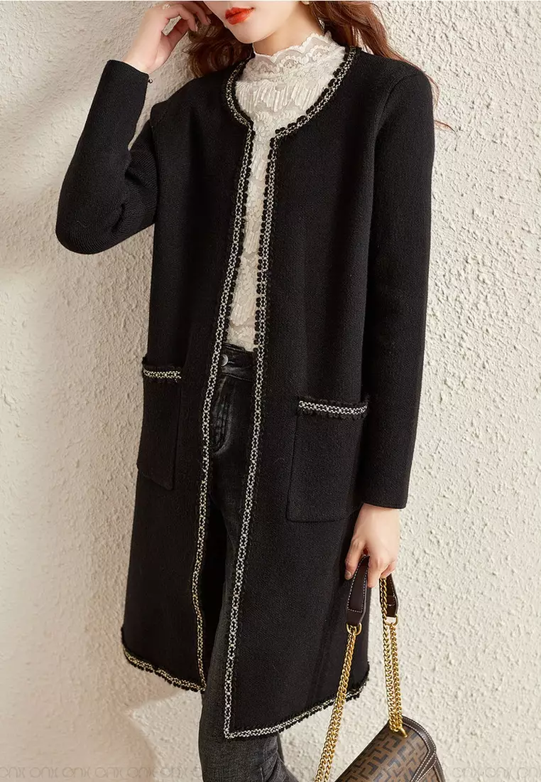 Full length hot sale sweater coat