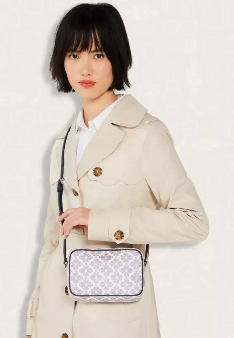 Kate Spade Signature Spade Flower Mini Camera Bag Navy Multi