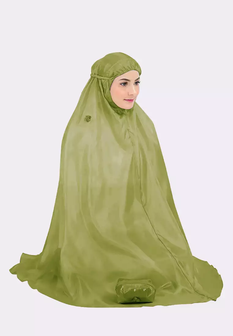 Cotton Bee - Mukena Traveling Syamma Sulam Pouch Mika Prayer Set