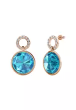 Rose Gold Aquamarine