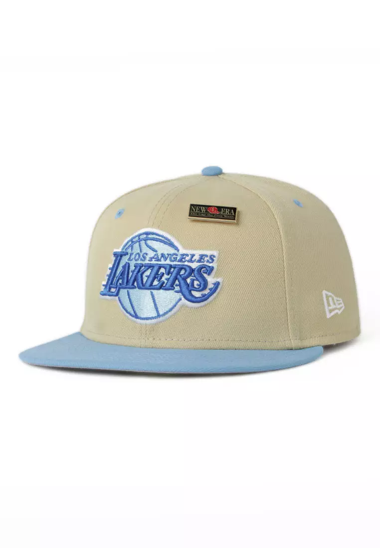 Half Damaged Los Angeles Lakers 9FORTY Cap