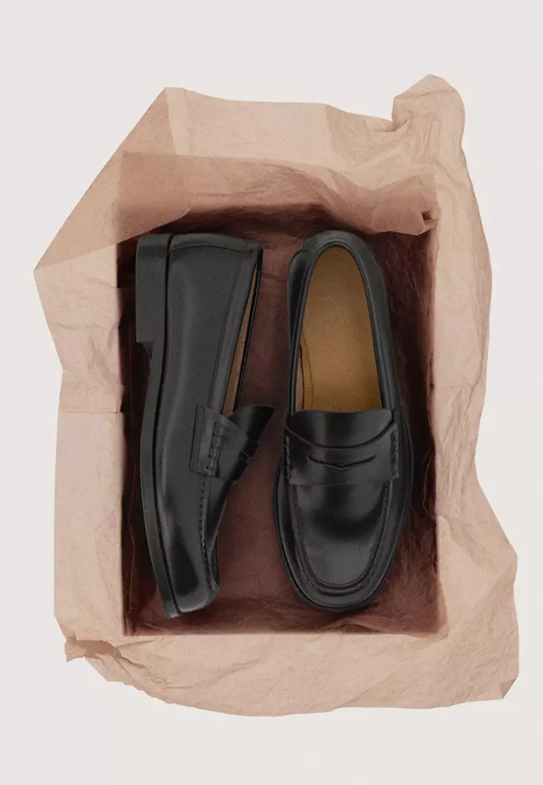 Leather Penny Loafers