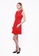 Nicole Exclusives red Nicole Exclusives- Shawl Collar Sleeveless Dress 345E9AA81676D8GS_4