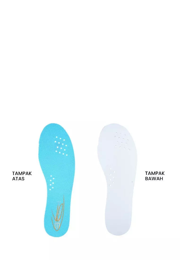 910nineten HAZE PRO sepatu lari - Orange/Putih-Gading/Biru Tosca